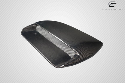 2015-2021 Subaru WRX Sti Hyperflow Hood Scoop, Carbon Fiber - view 4