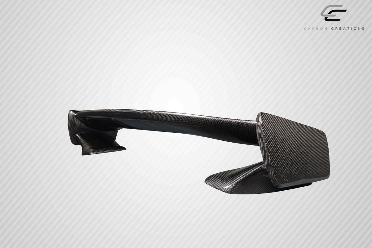 2015-2021 Subaru WRX STI Low Pro Rear Wing Spoiler, Carbon Fiber - view 3