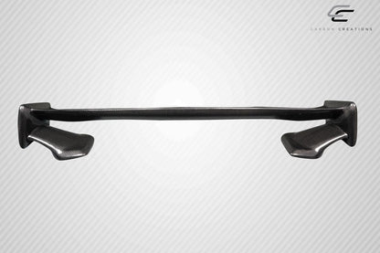 2015-2021 Subaru WRX STI Low Pro Rear Wing Spoiler, Carbon Fiber - view 4