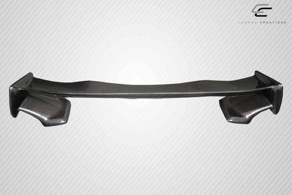 2015-2021 Subaru WRX STI Low Pro Rear Wing Spoiler, Carbon Fiber - view 5