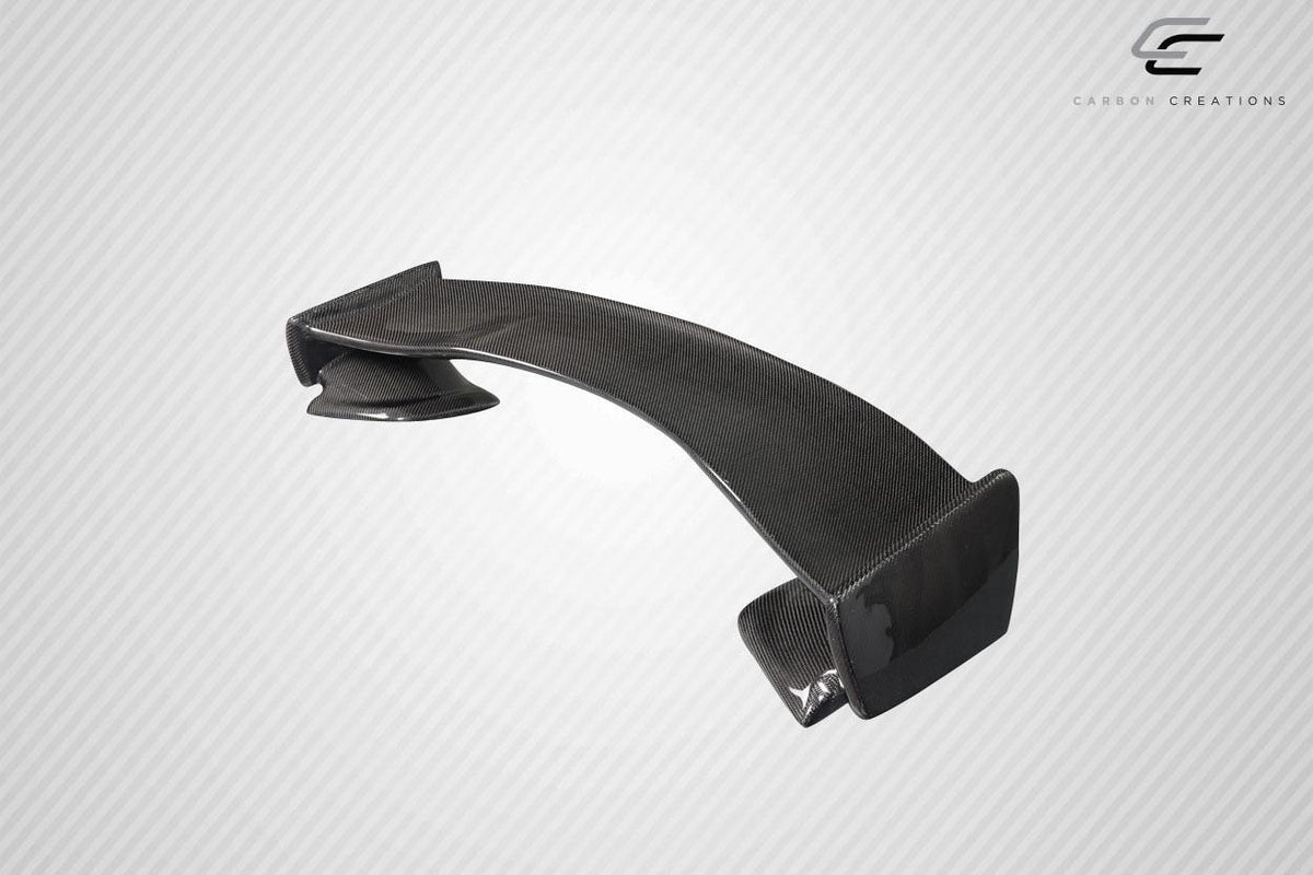 2015-2021 Subaru WRX STI Low Pro Rear Wing Spoiler, Carbon Fiber - view 7