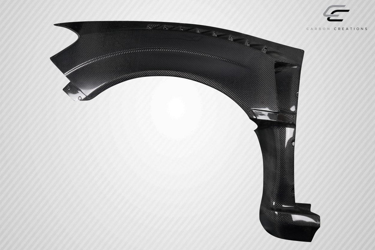 2015-2021 Subaru WRX STI VRS Wide Body Front Fenders, Carbon Fiber - view 3