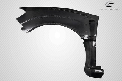 2015-2021 Subaru WRX STI VRS Wide Body Front Fenders, Carbon Fiber - view 3