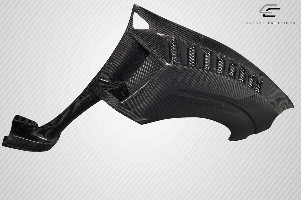 2015-2021 Subaru WRX STI VRS Wide Body Front Fenders, Carbon Fiber - view 5