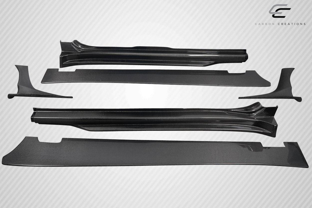2015-2021 Subaru WRX STI VRS Wide Body Side Skirt Rocker Panels - view 9