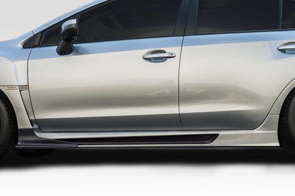2015-2021 Subaru WRX STI Vella Side Skirt Rocker Panels, Fiberglass - view 1