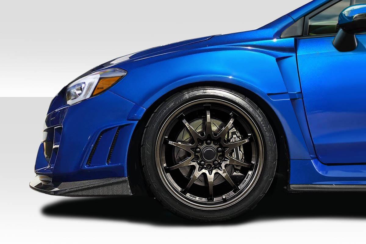 2015-2021 Subaru WRX STI VRS Front Fenders, Fiberglass - view 1