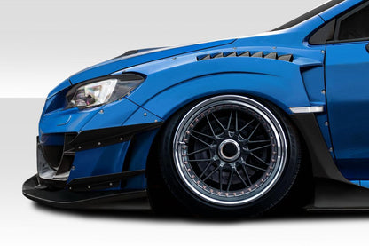 2015-2021 Subaru WRX STI VRS Wide Body Front Fenders, Fiberglass - view 1