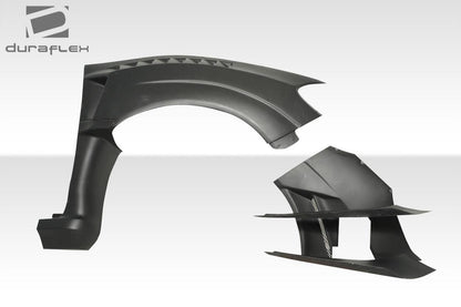 2015-2021 Subaru WRX STI VRS Wide Body Front Fenders, Fiberglass - view 4