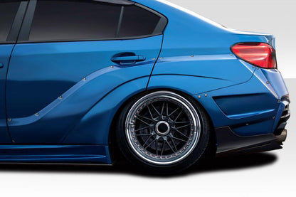 2015-2021 Subaru WRX STI VRS Wide Body Rear Fender Flares, Fiberglass - view 1