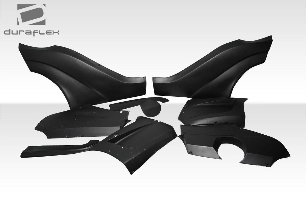 2015-2021 Subaru WRX STI VRS Wide Body Rear Fender Flares, Fiberglass - view 3