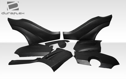 2015-2021 Subaru WRX STI VRS Wide Body Rear Fender Flares, Fiberglass - view 3