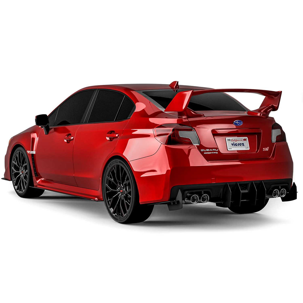 2015-2021 Subaru WRX / STI Centa VR2 Rear Diffuser