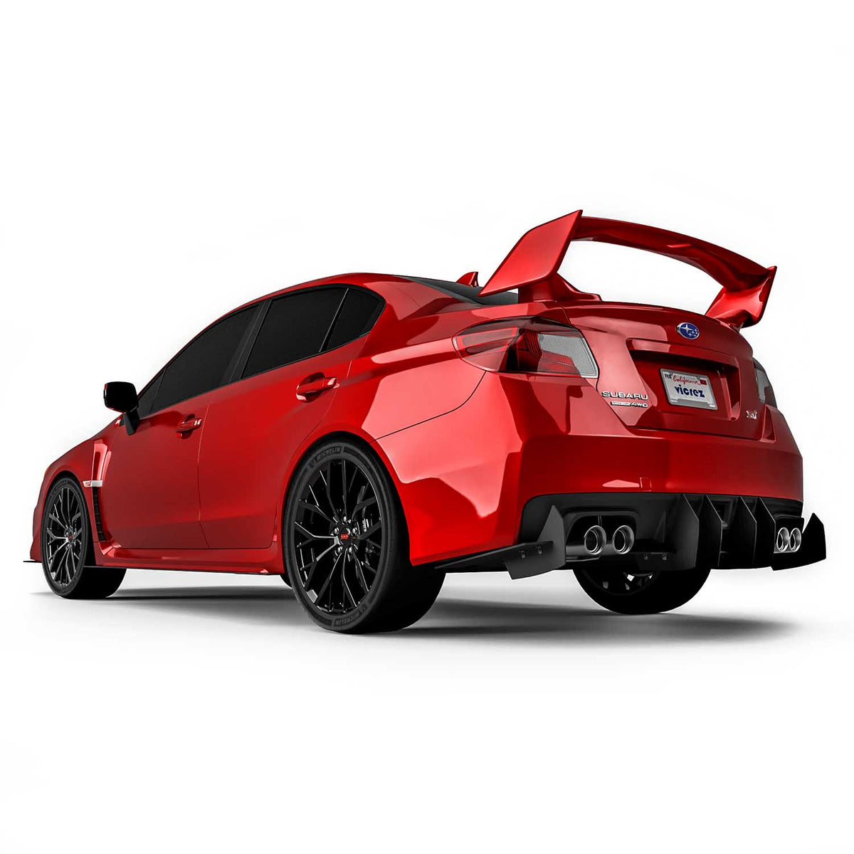 2015-2021 Subaru WRX / STI Centa VR2 Rear Diffuser - view 3