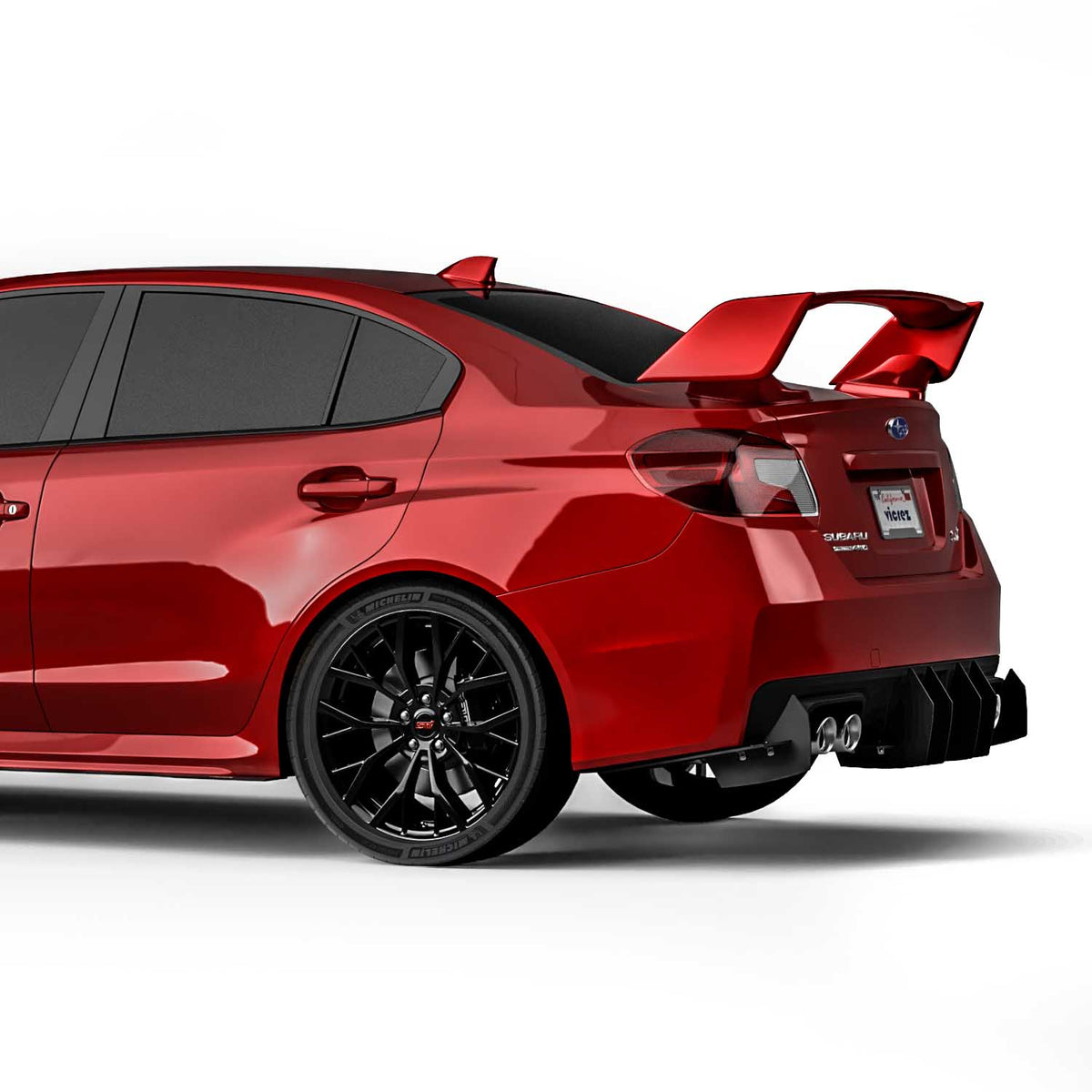 2015-2021 Subaru WRX / STI Centa VR2 Rear Diffuser - view 5