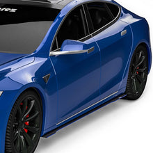 2015-2021 Tesla Model S VR1 Side Skirt Splitters