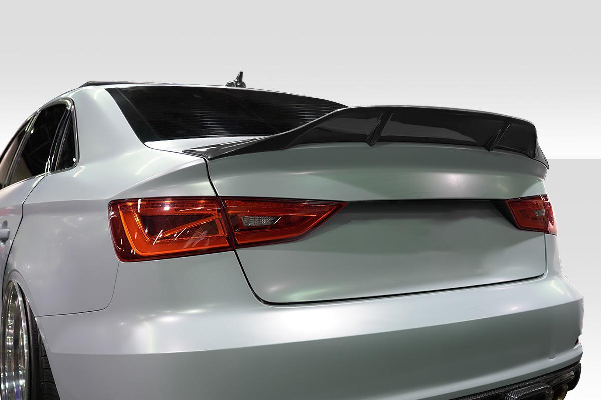 2015-2022 Audi A3 S3 RS3 R1 Rear Wing Spoiler, Fiberglass - view 2