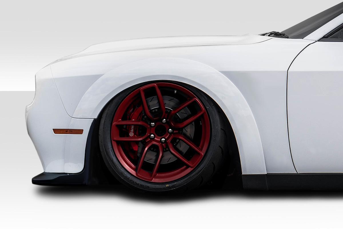 2015-2023 Dodge Challenger Demon Look Wide Body Fender Flares - view 2