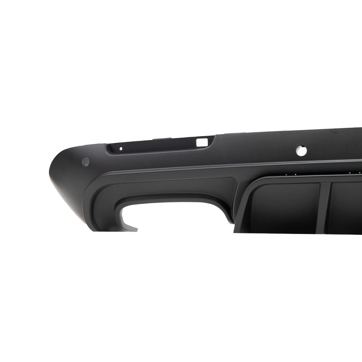 2015-2023 Dodge Challenger BL Style Rear Diffuser, Matte Black - view 12