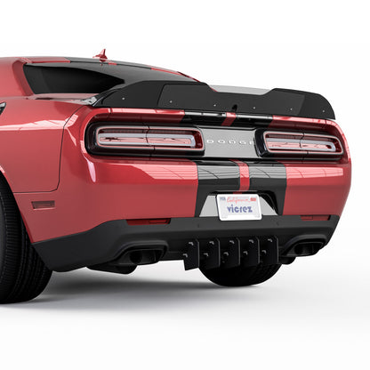 2015-2023 Dodge Challenger Genali Rear Diffuser Add-On - view 4