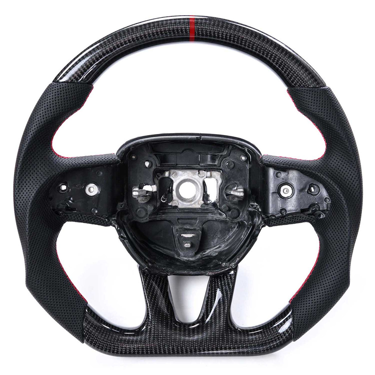 2015-2023 Dodge Challenger Carbon Fiber OEM Steering Wheel