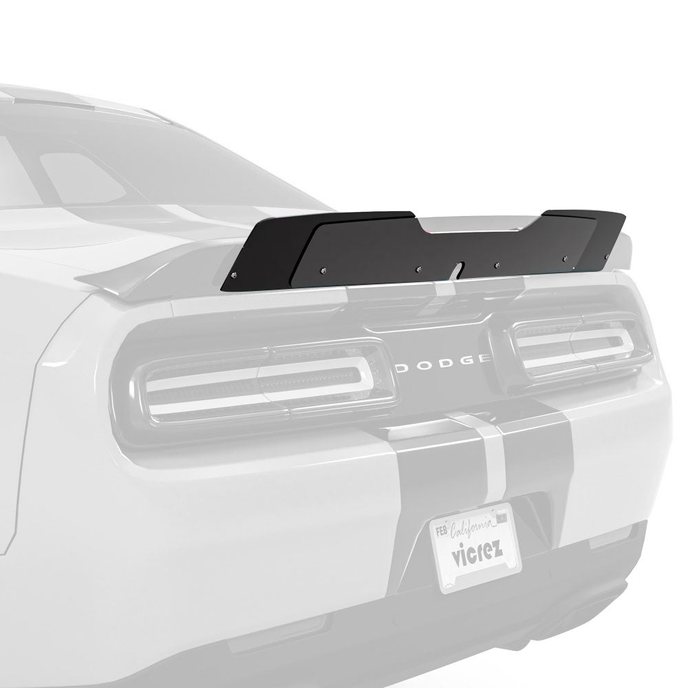 2015-2023 Dodge Challenger V1R Wicker Bill Add-On - view 2