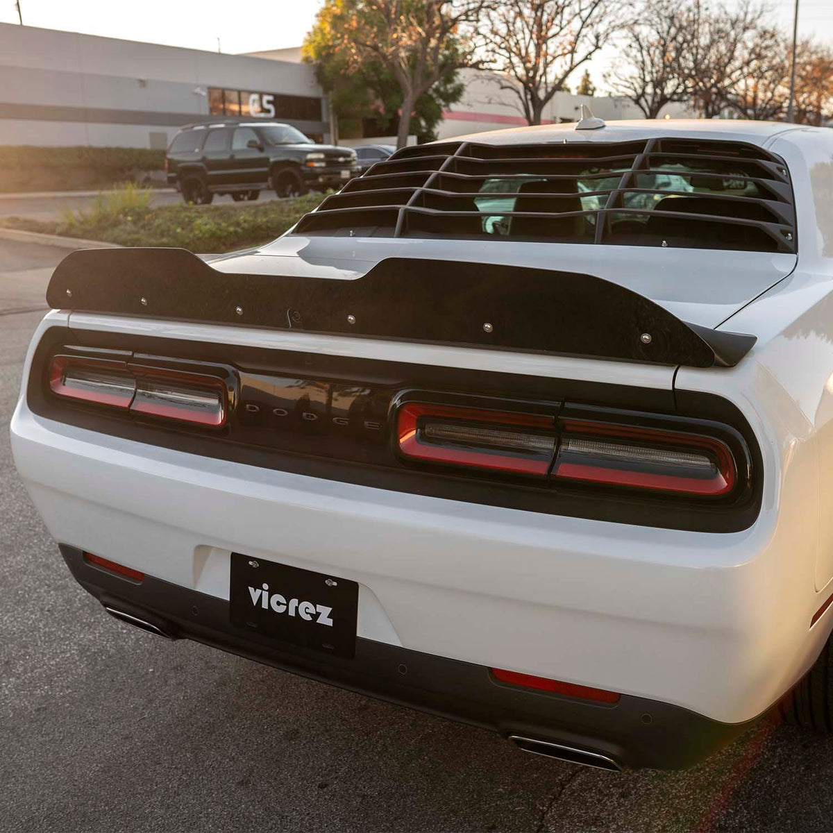 2015-2023 Dodge Challenger V3R Wicker Bill Add-On - view 2