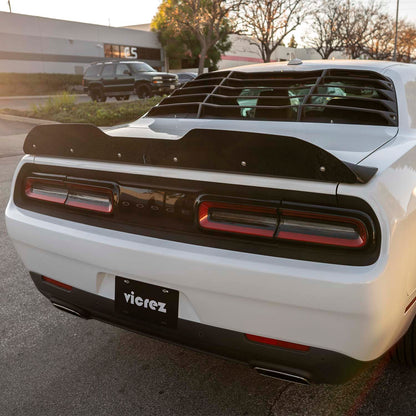 2015-2023 Dodge Challenger V3R Wicker Bill Add-On - view 2