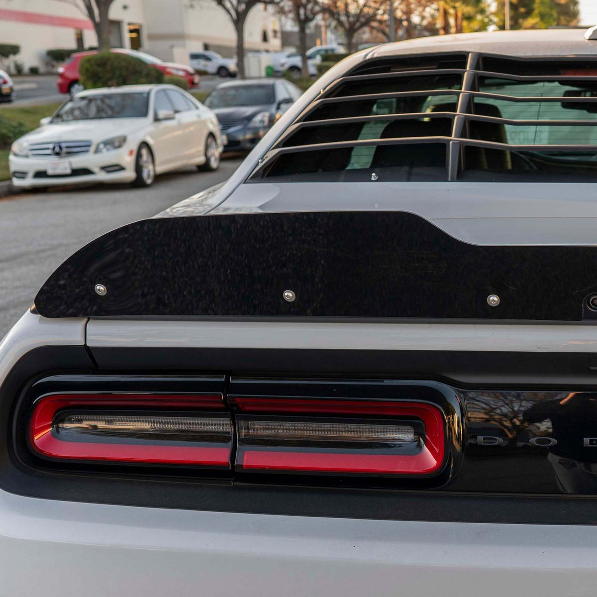 2015-2023 Dodge Challenger V3R Wicker Bill Add-On - view 5