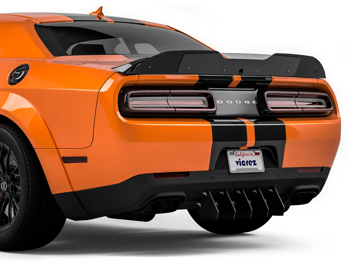 2015-2023 Dodge Challenger Veneno Style Rear Diffuser Add-On