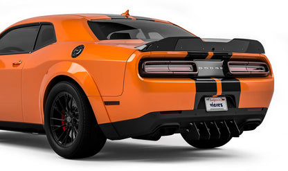 2015-2023 Dodge Challenger Veneno Style Rear Diffuser Add-On - view 2