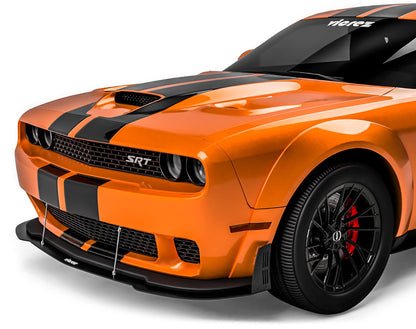 2015-2023 Dodge Challenger Widebody VZW Front Lip Splitter