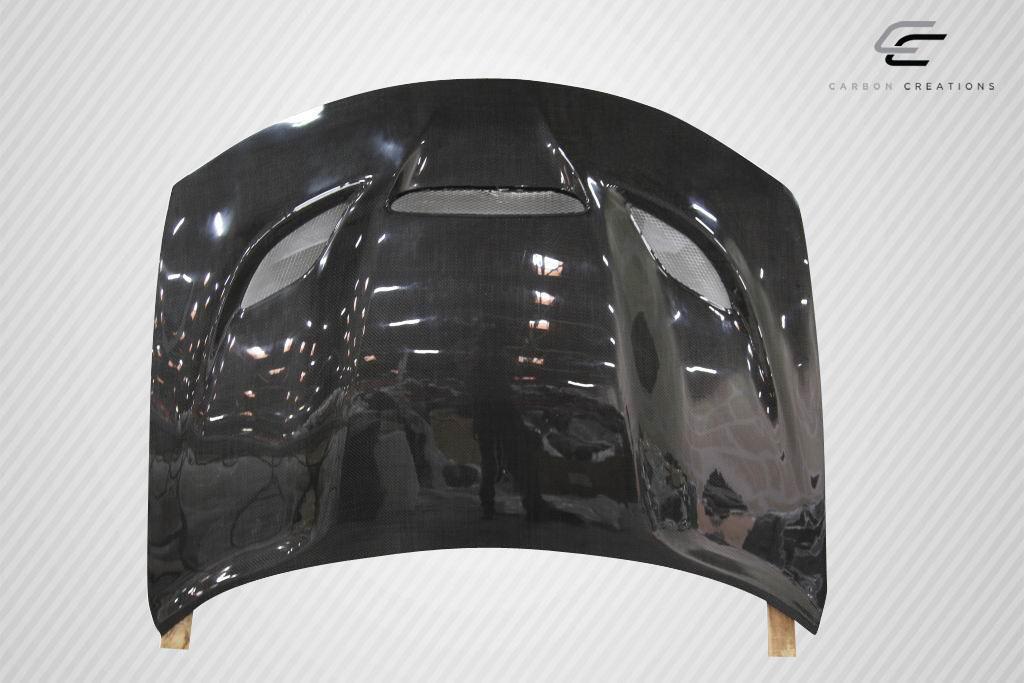 2015-2023 Dodge Charger Dritech Hellcat Look Hood, Carbon Fiber - view 3