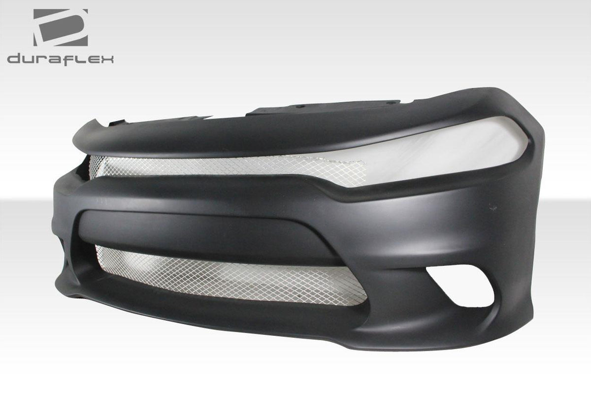 2015-2023 Dodge Charger Hellcat Look Front Bumper, Fiberglass - view 4