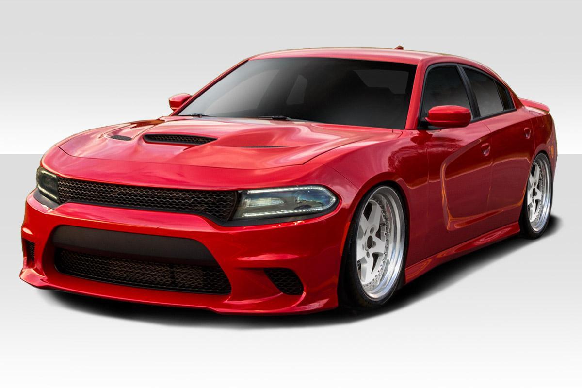 2015-2023 Dodge Charger Hellcat Look Kit, Fiberglass - view 1