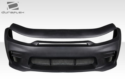 2015-2023 Dodge Charger Hellcat Widebody Look Front Bumper, Fiberglass - view 2