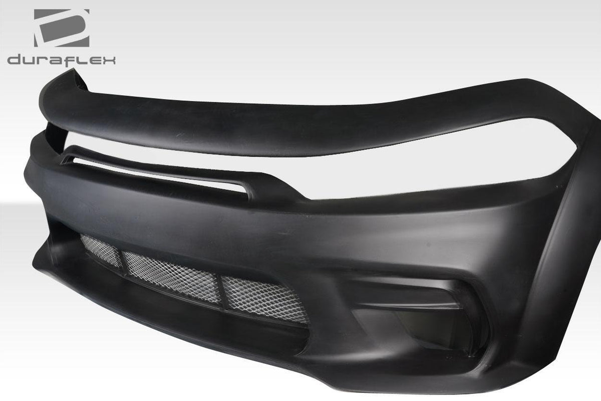 2015-2023 Dodge Charger Hellcat Widebody Look Front Bumper, Fiberglass - view 3