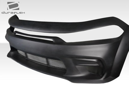 2015-2023 Dodge Charger Hellcat Widebody Look Front Bumper, Fiberglass - view 3