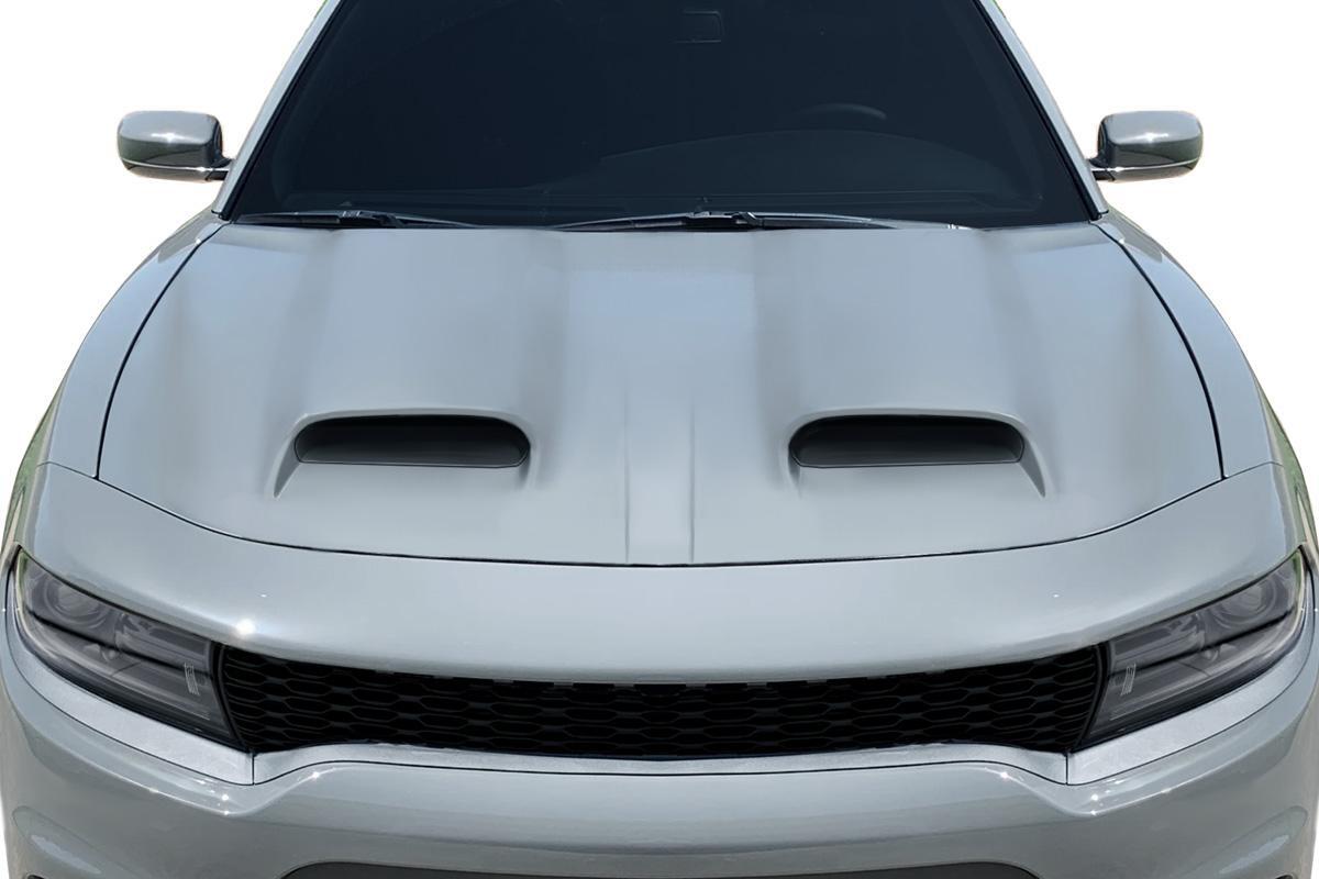 2015-2023 Dodge Charger Redeye V2 Hood, Fiberglass - view 1