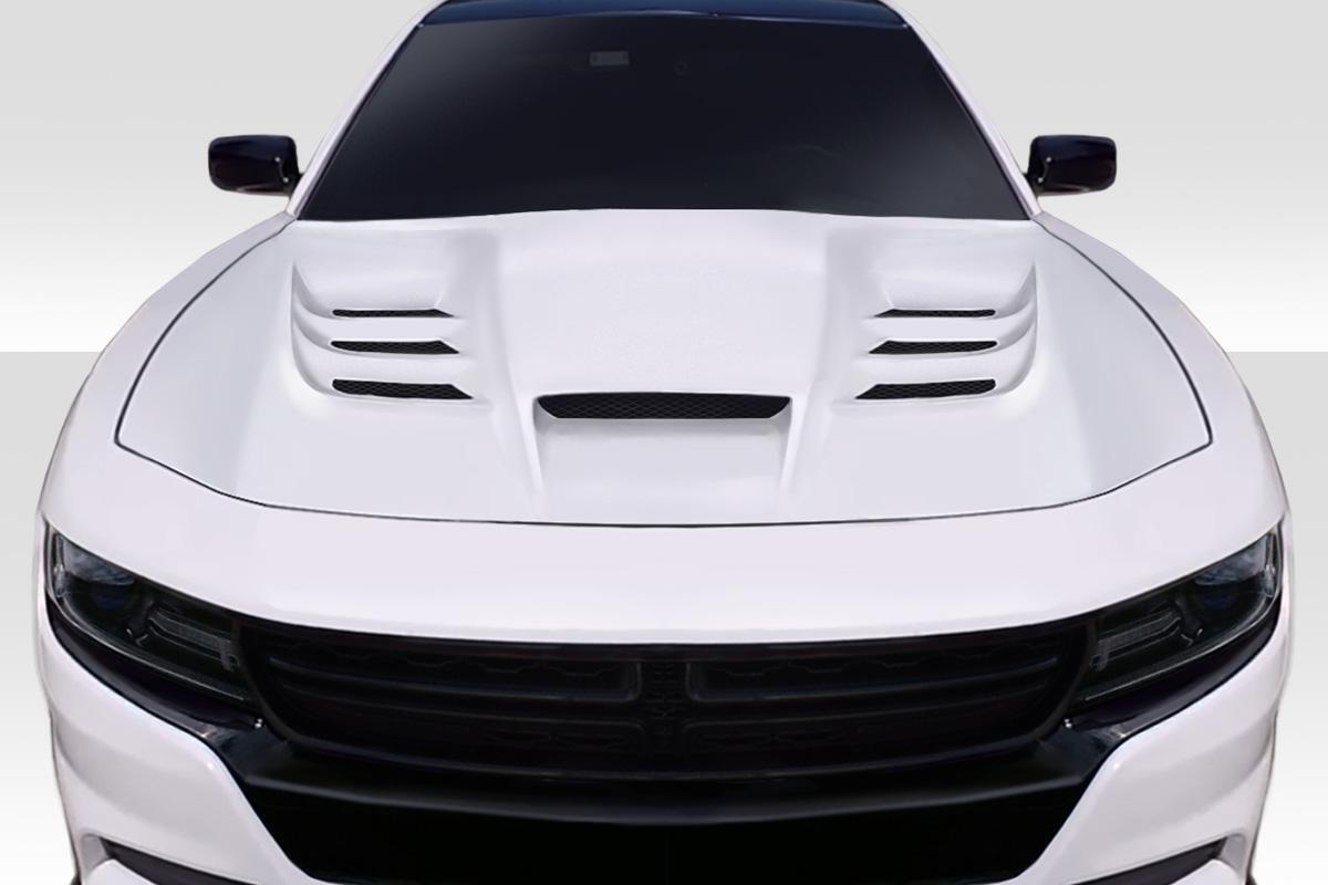 2015-2023 Dodge Charger Viper Hood, Fiberglass - view 1