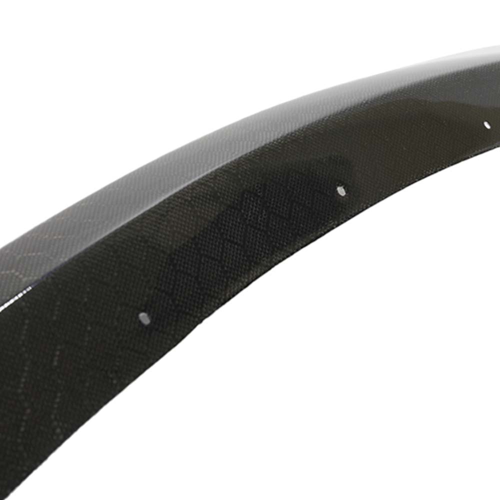 2015-2023 Charger Hellcat/SRT Honeycomb Carbon Front Bumper Trim - view 4