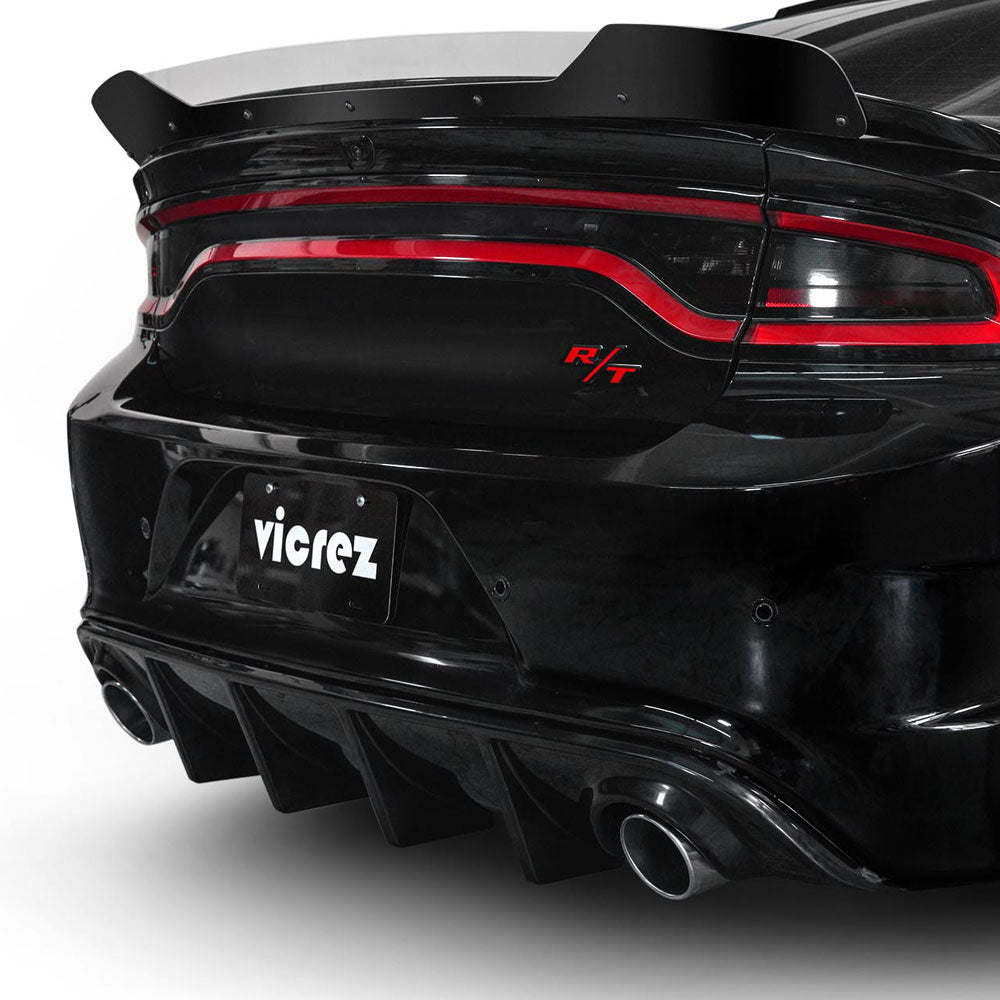 2015-2023 Dodge Charger R/T, 392 & Hellcat V3R Rear Diffuser