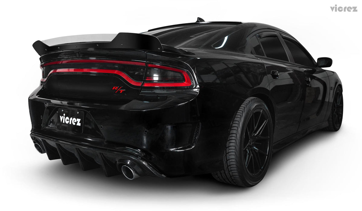 2015-2023 Dodge Charger R/T, 392 & Hellcat V3R Rear Diffuser - view 3