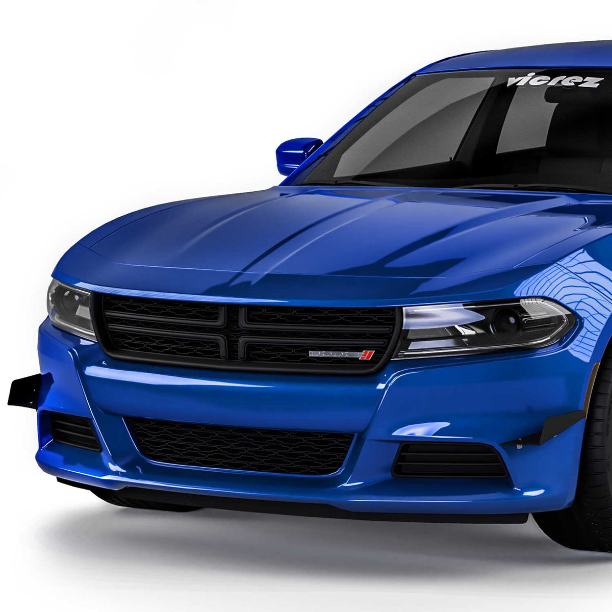 2015-2023 Dodge Charger SXT CR2 Front Bumper Canards