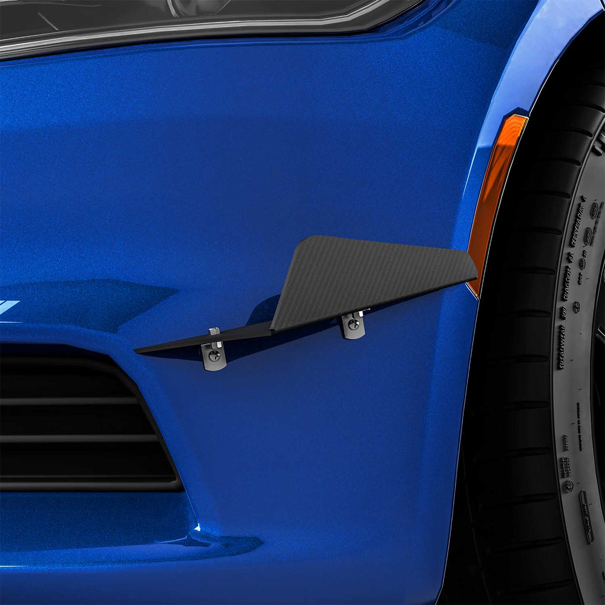 2015-2023 Dodge Charger SXT CR2 Front Bumper Canards - view 7