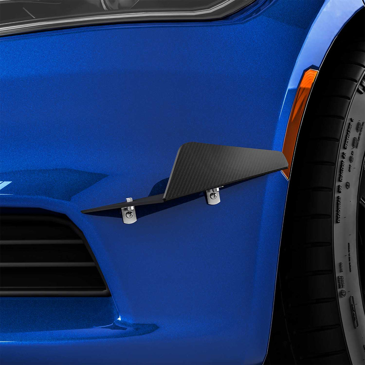 2015-2023 Dodge Charger SXT CR2 Front Bumper Canards - view 8