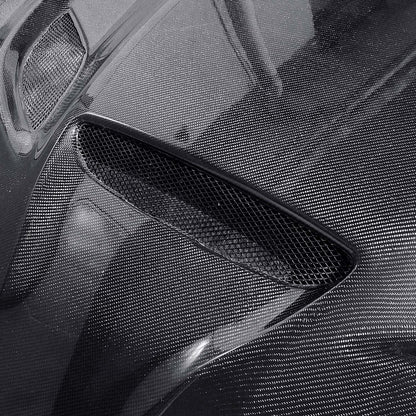 2015-2023 Charger Carbon Fiber Hellcat SRT Hood w/ Vent Scoop - view 10