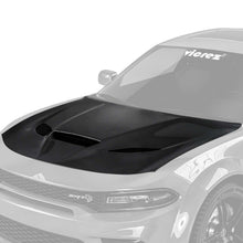 2015-2023 Charger Carbon Fiber Hellcat SRT Hood w/ Vent Scoop - view 2