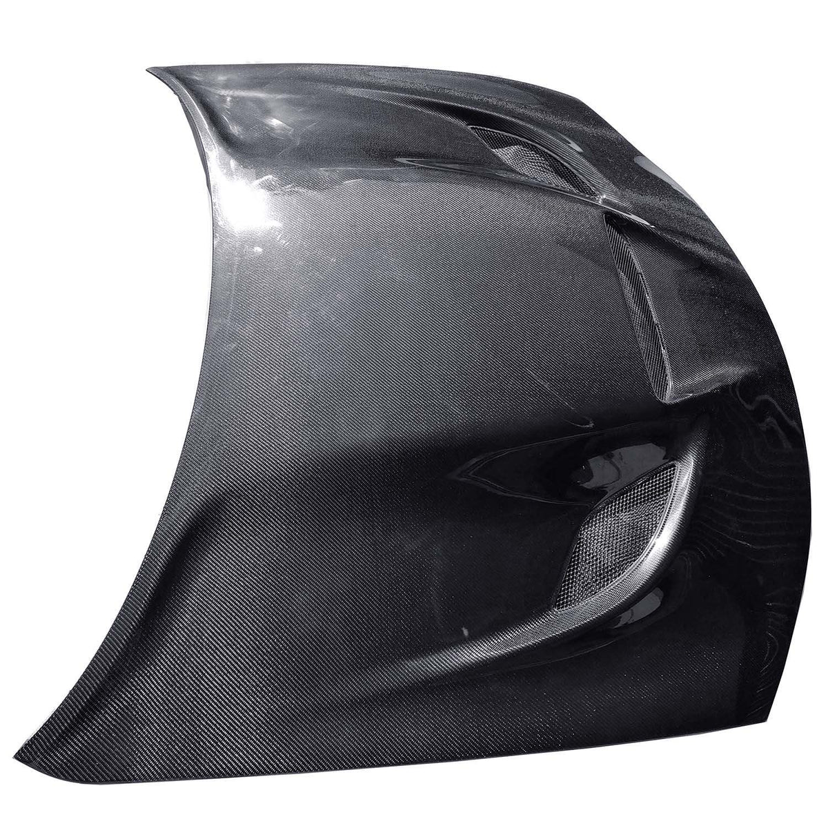 2015-2023 Charger Carbon Fiber Hellcat SRT Hood w/ Vent Scoop - view 9