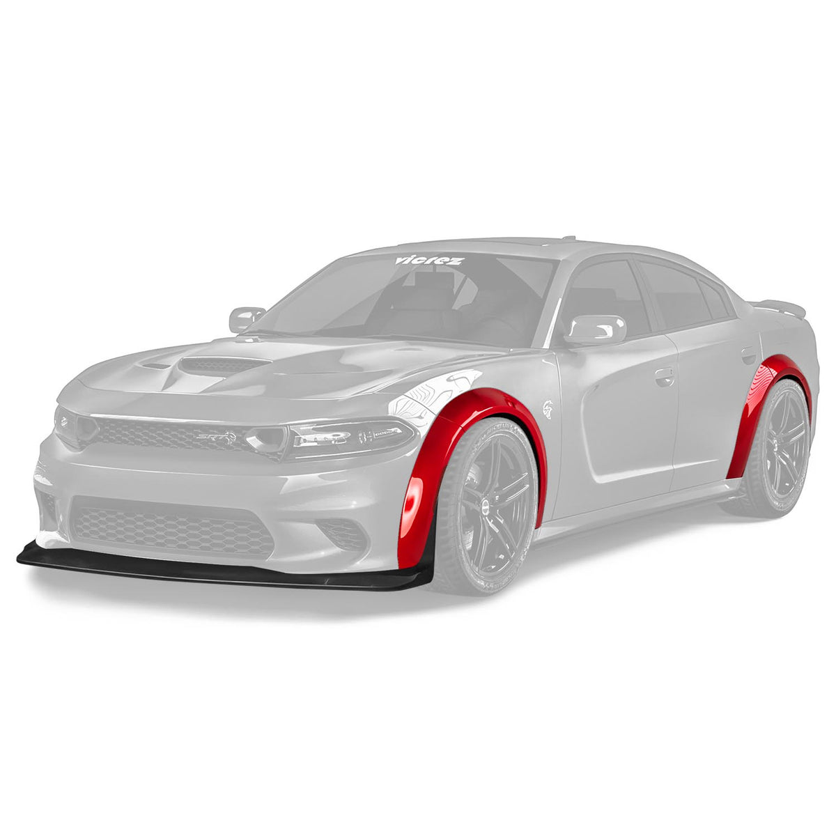 2015-2023 Dodge Charger Demon Widebody Fender Flares Kit